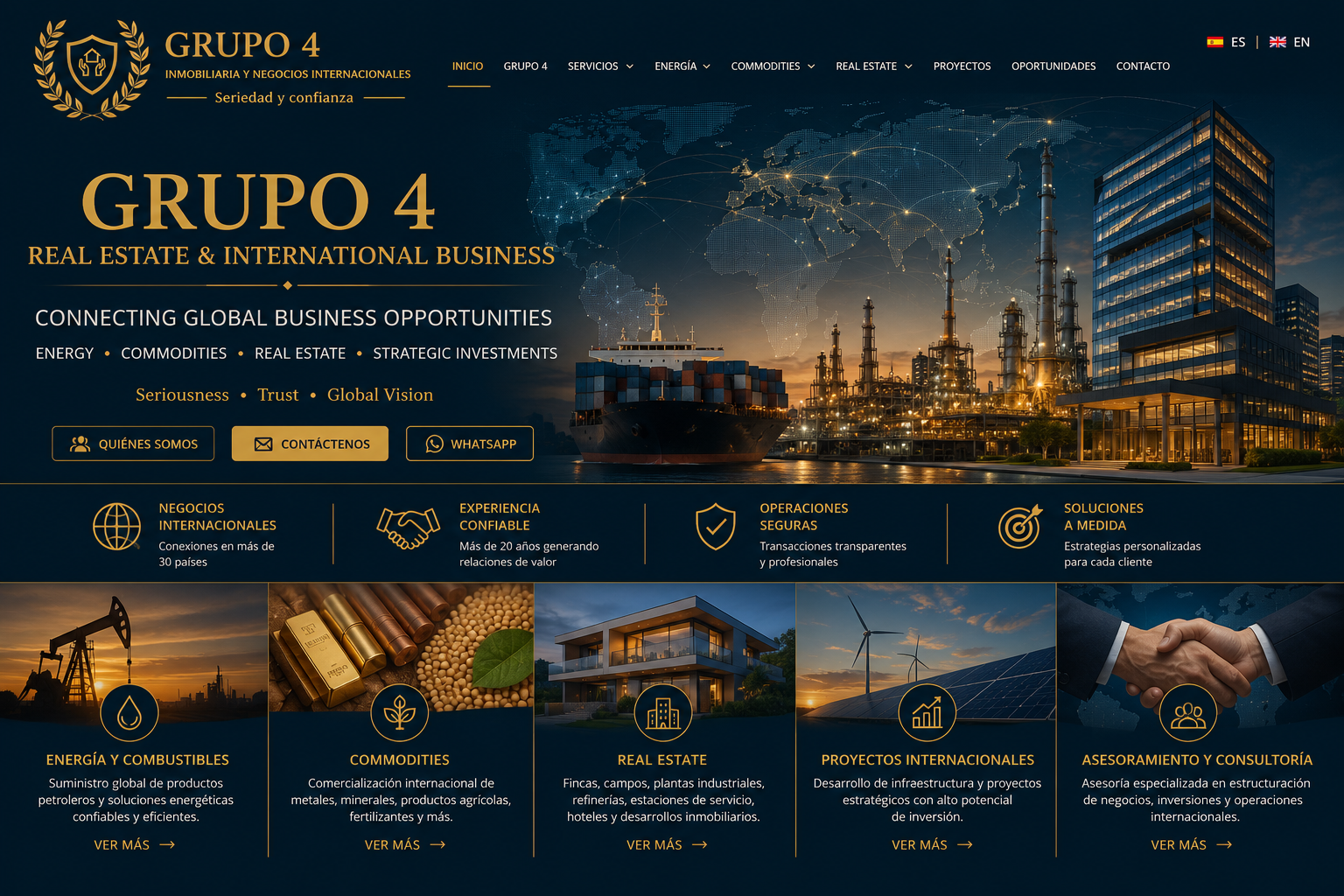Grupo 4 corporate render